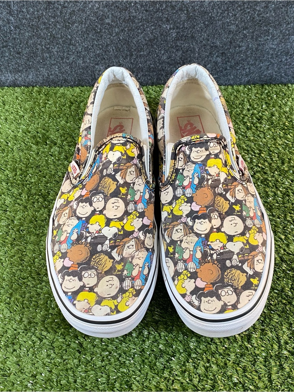 Vans Peanuts The Gang Snoopy Slip-On Men's Size 7.5 Women's Size 9 Rare Vintage